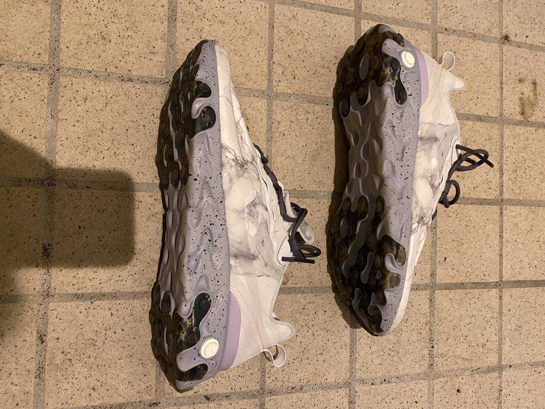 KENDRICK LAMAR×NIKE REACT ELEMENT 55 "PURE PLATINUM/CLEAR-WOLF GREY-BLACK"