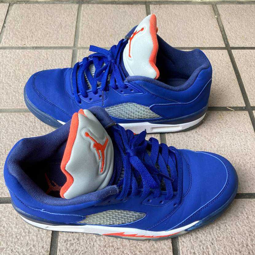 NIKE AIR JORDAN 5 RETRO LOW "KNICKS"