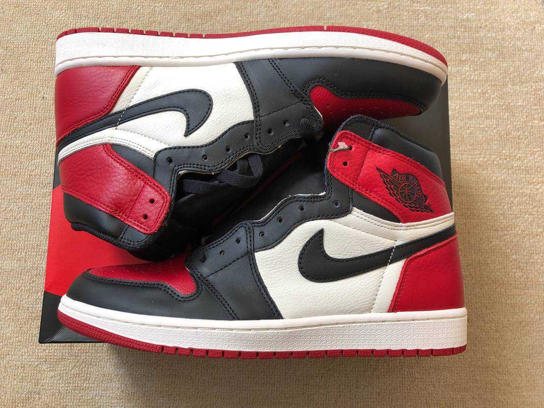Nike Air Jordan 1 Retro High OG "Bred Toe"
