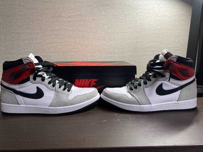 Nike Air Jordan 1 High OG "White/Black/Light Smoke Grey"