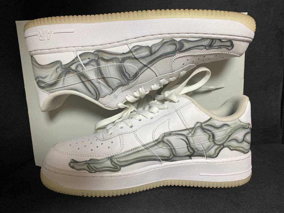 Nike Air Force 1 Low "White Skeleton"