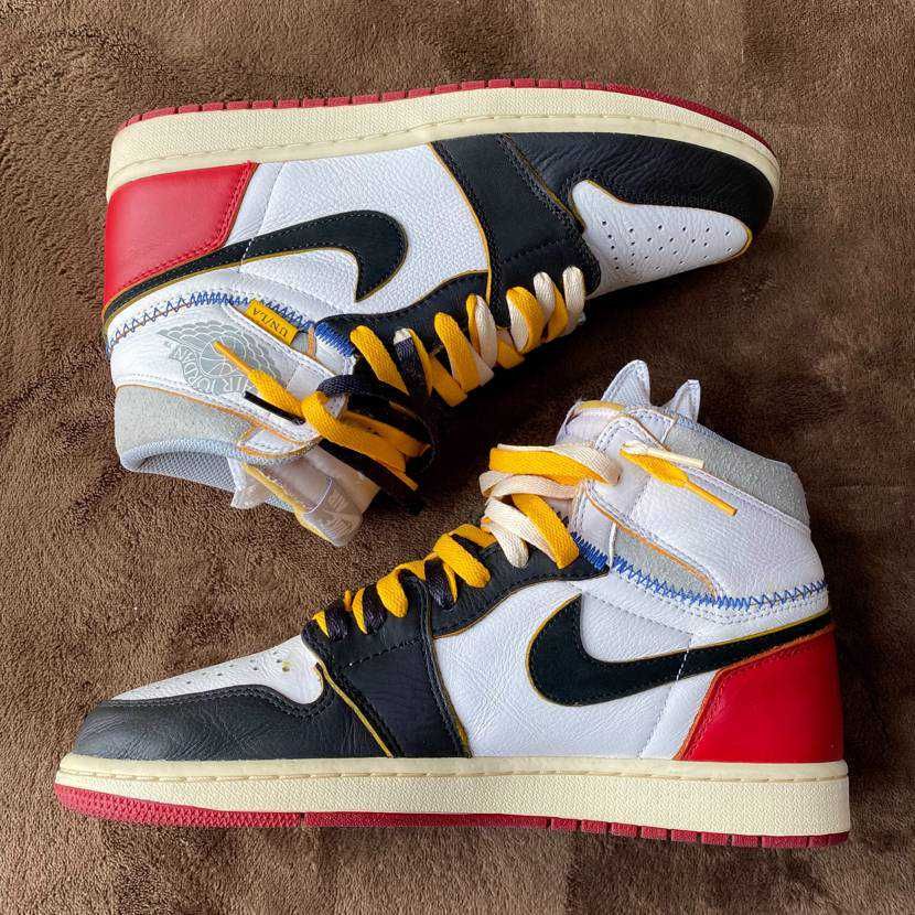 UNION × Nike Air Jordan 1 Retro High OG NRG "Varsity Red/Wolf Grey"