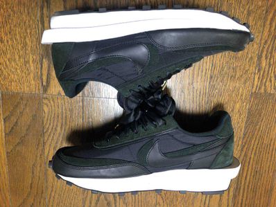 sacai × Nike LDV Waffle "Triple Black"