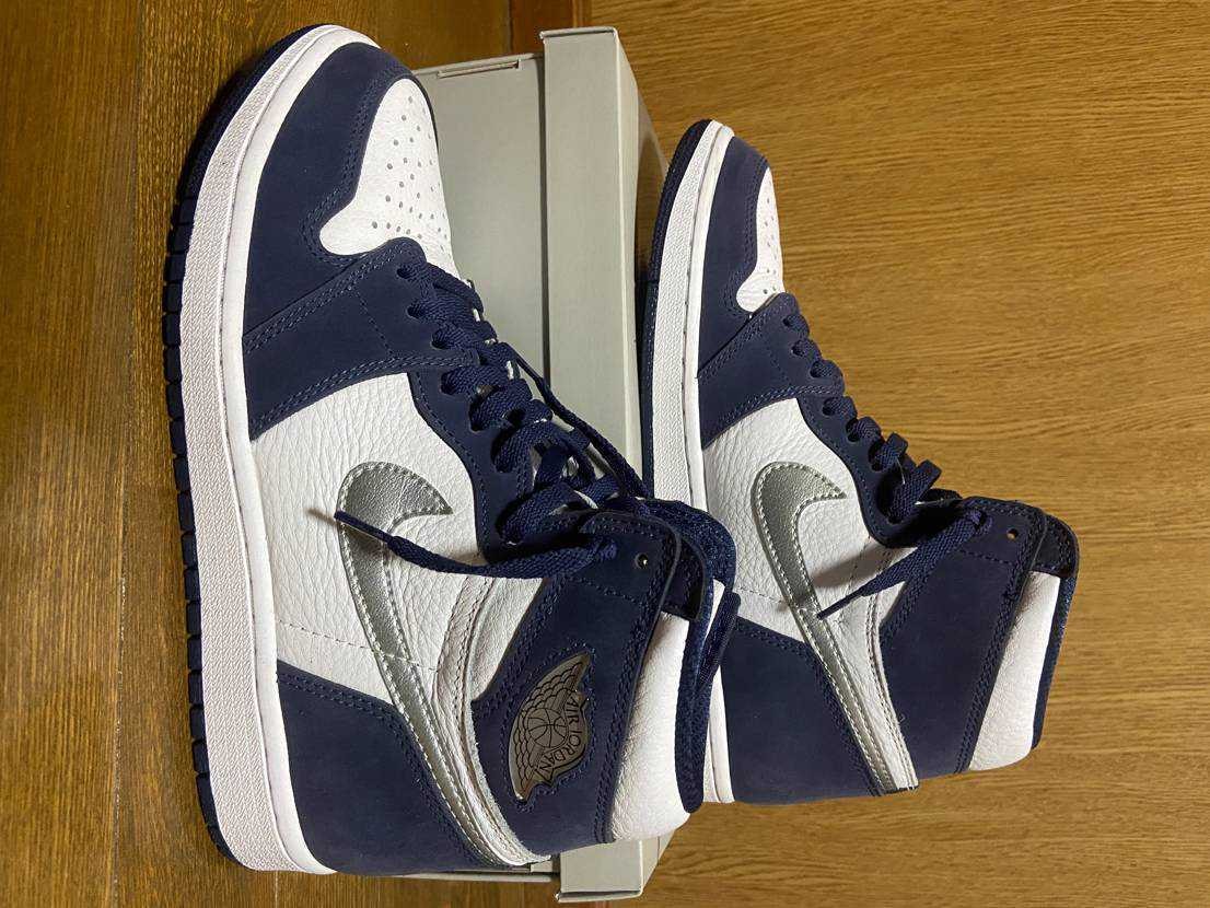 Nike Air Jordan 1 High OG CO.JP "White/Midnight Navy" (2020)(ブリーフケースなし)