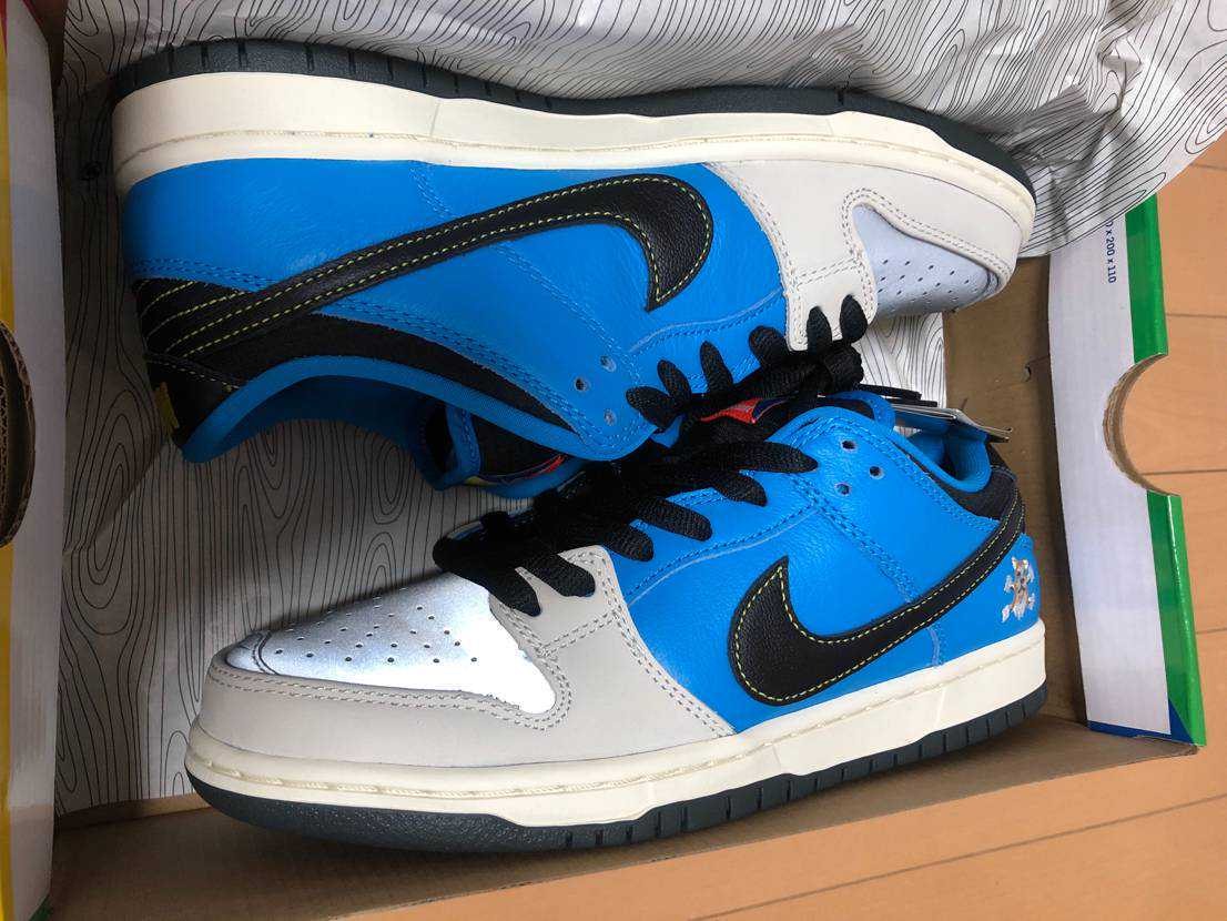 Instant Skateboards × Nike SB Dunk Low "Blue Hero"