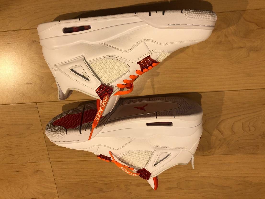 Nike Air Jordan 4 Retro "White/Team Orange"