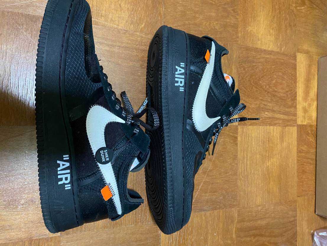 Off-White × Nike Air Force 1 Low "Black"