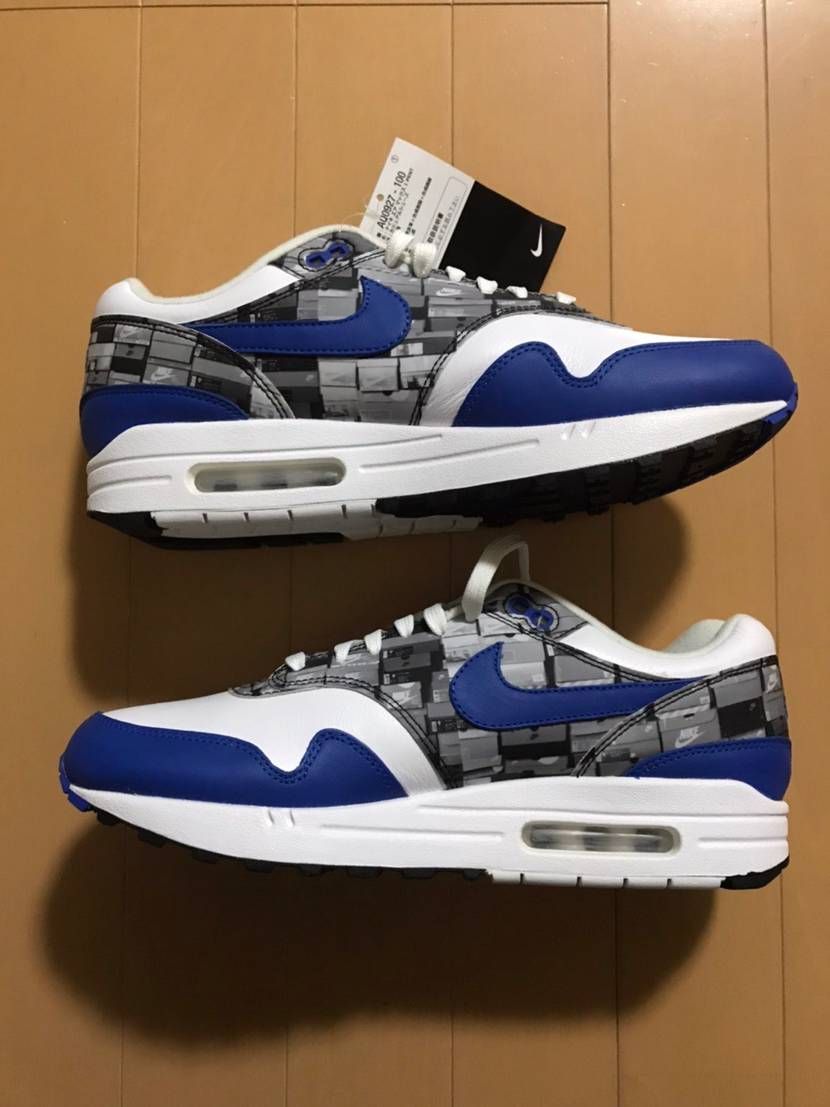 atmos × Nike Air Max 1 Blue "We Love Nike"