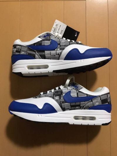 atmos × Nike Air Max 1 Blue "We Love Nike"