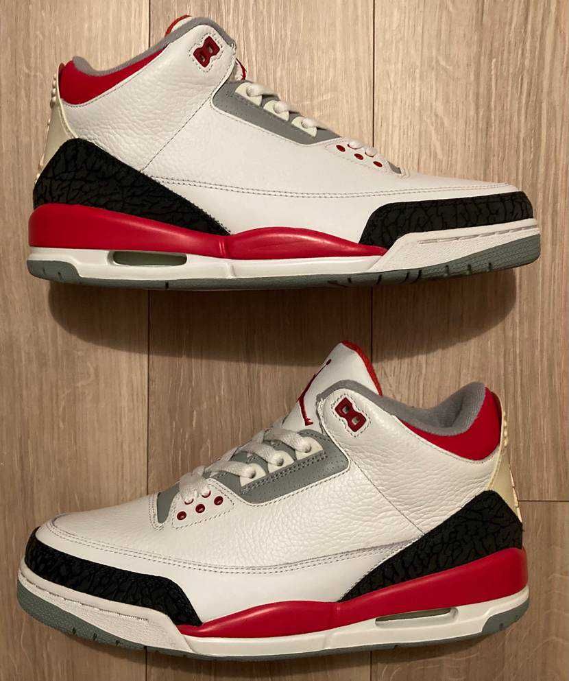 Nike Air Jordan 3 Retro "Fire Red" (2007)