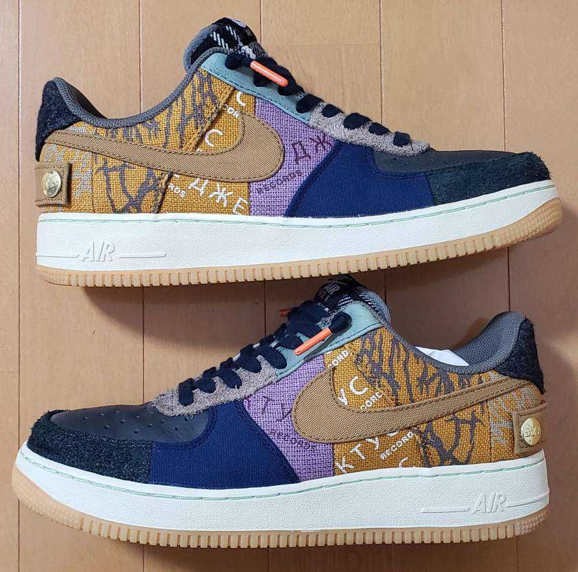 Travis Scott × Nike Air Force 1 Low Cactus Jack "Multi Color"