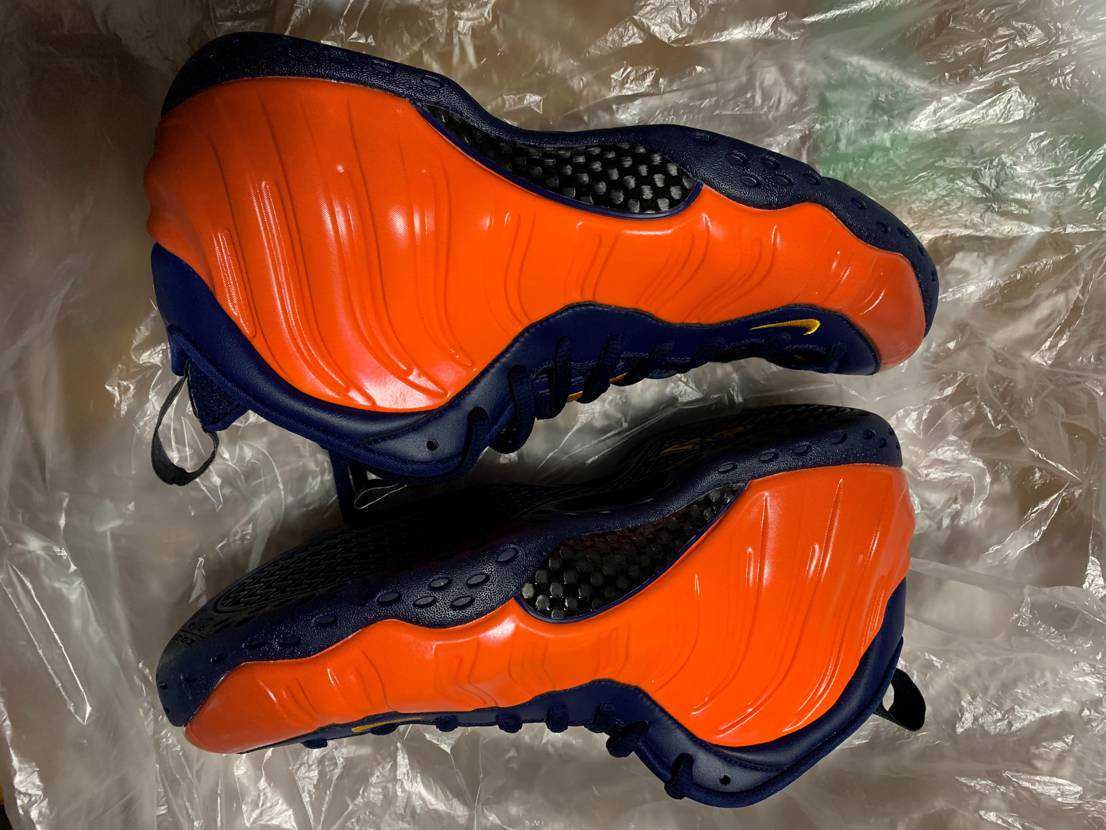 Nike Air Foamposite One "Blue Void Rugged Orange"