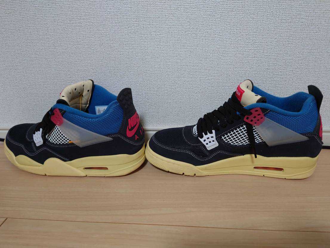 UNION × NIKE AIR JORDAN 4 "OFF NOIR"