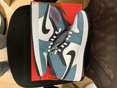 FACETASM × Nike Air Jordan 1 Mid "White/Navy"