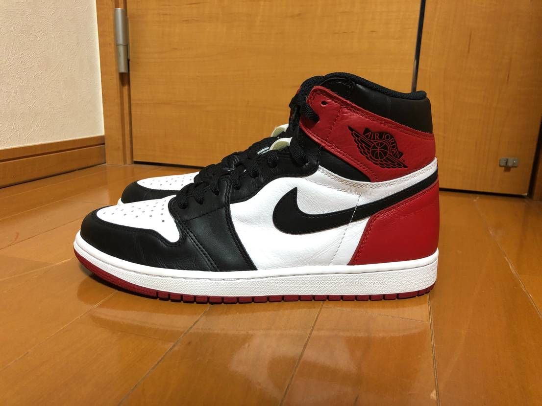 Nike Air Jordan 1 Retro High OG "Black Toe"(2016)