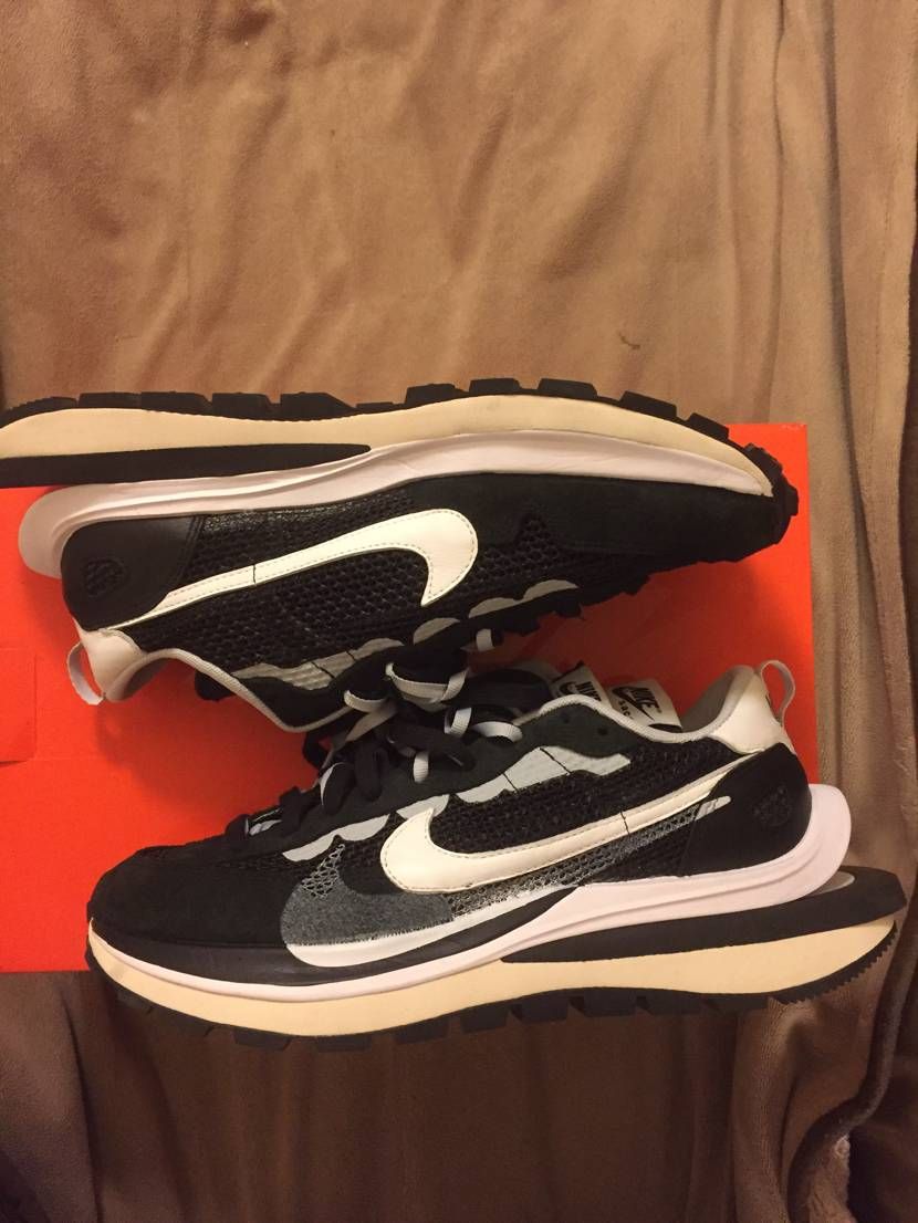 sacai × Nike Vapor Waffle "Black and White"