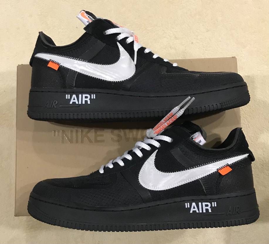 Off-White × Nike Air Force 1 Low "Black"