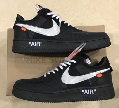 Off-White × Nike Air Force 1 Low "Black"