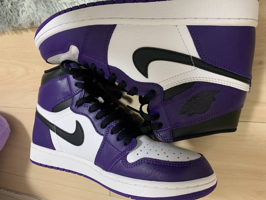 Nike Air Jordan 1 Retro High OG "Court Purple White/Black" (2020)