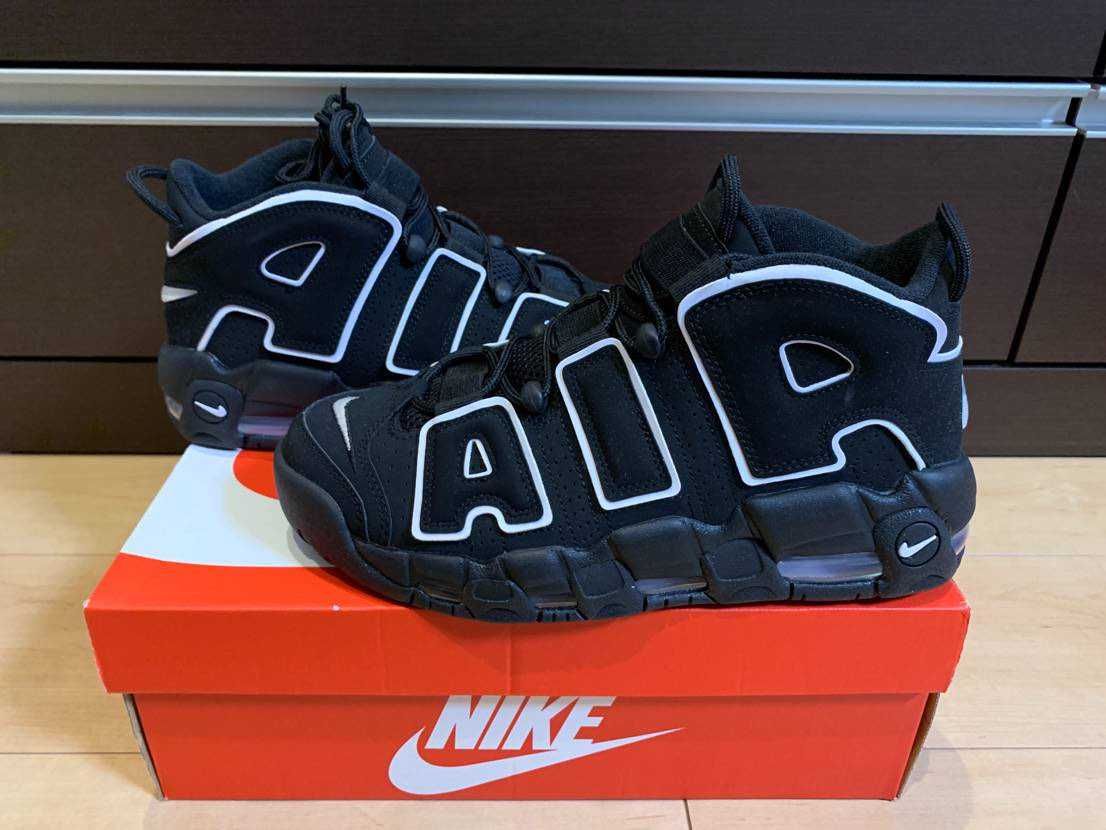 Nike Air More Uptempo "Black/White"(2020)