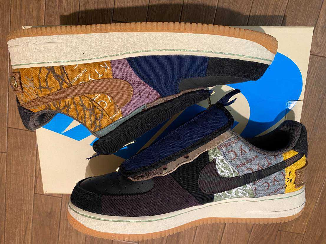 Travis Scott × Nike Air Force 1 Low Cactus Jack "Multi Color"