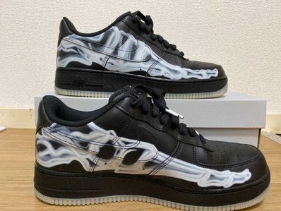 Nike Air Force 1 Low "Black Skeleton"