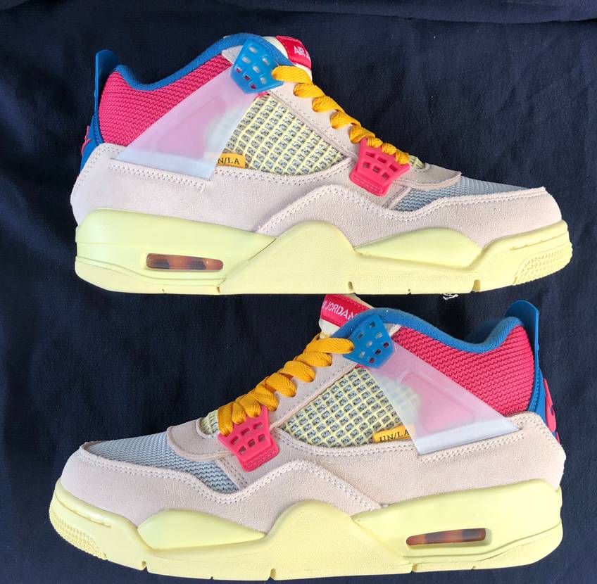 UNION × Nike Air Jordan 4 SP "Guava Ice/Light Fusion Red"