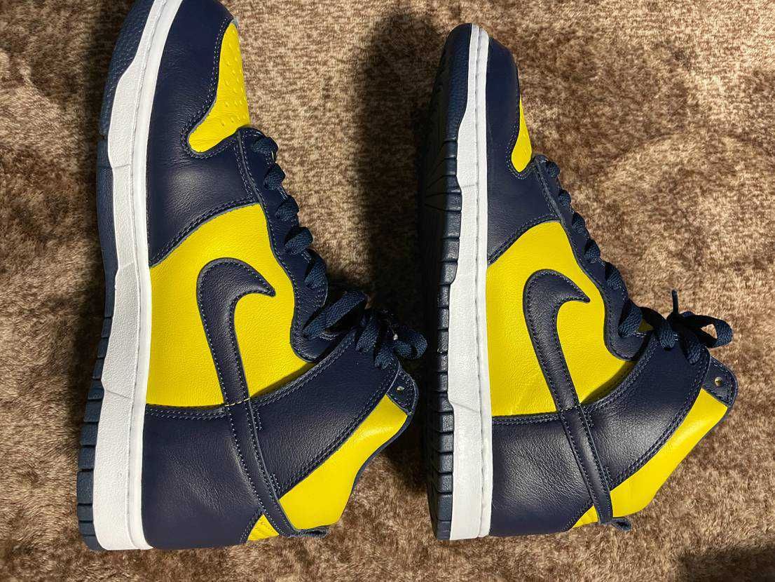 Nike Dunk High "Michigan"