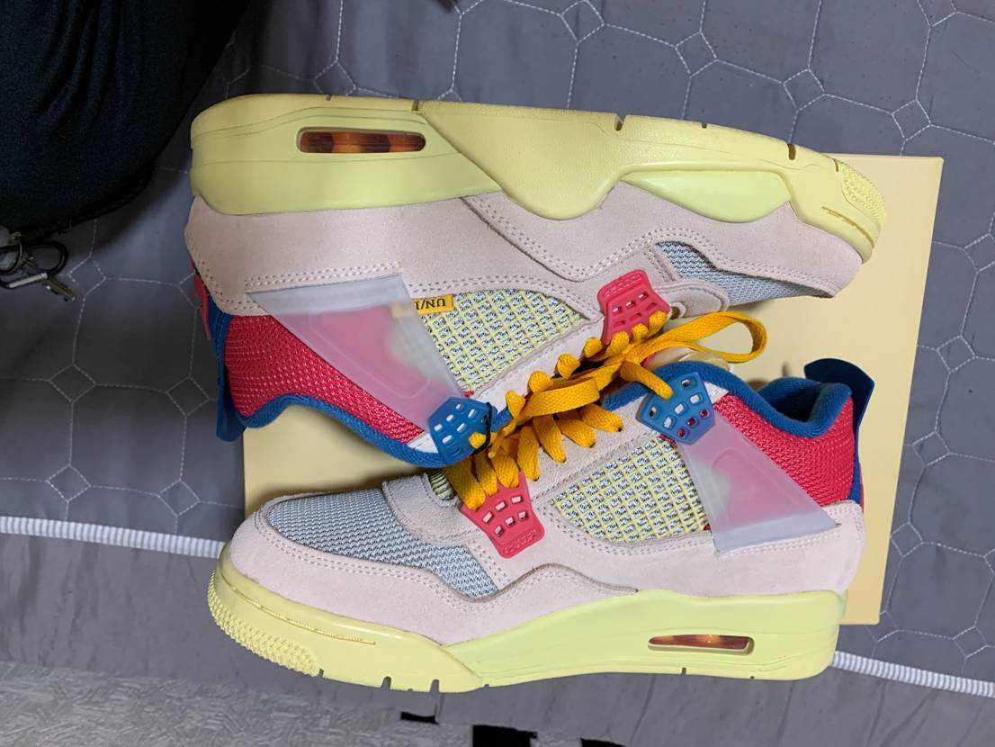 UNION × Nike Air Jordan 4 SP "Guava Ice/Light Fusion Red"