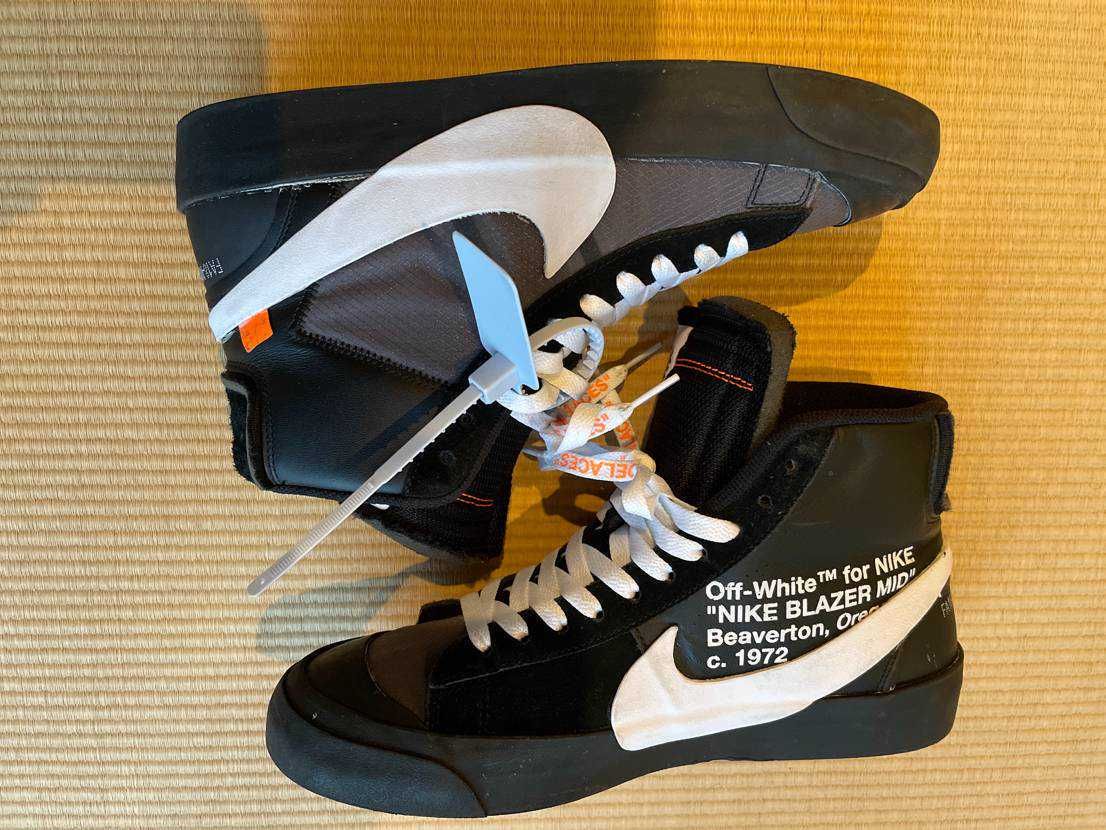 Off-White × Nike Blazer Studio Mid "Grim Reaper"