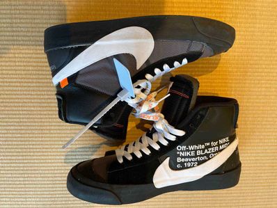 Off-White × Nike Blazer Studio Mid "Grim Reaper"