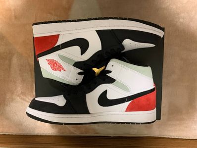 Nike Air Jordan 1 Mid SE "Black/Red/White"