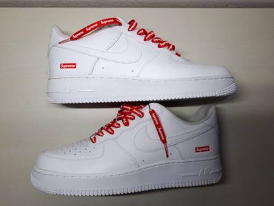 Supreme × Nike Air Force 1 Low "White"