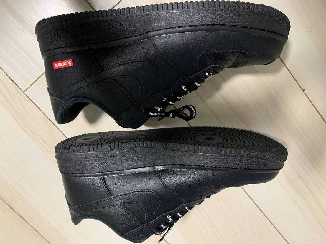 Supreme × Nike Air Force 1 Low "Black"