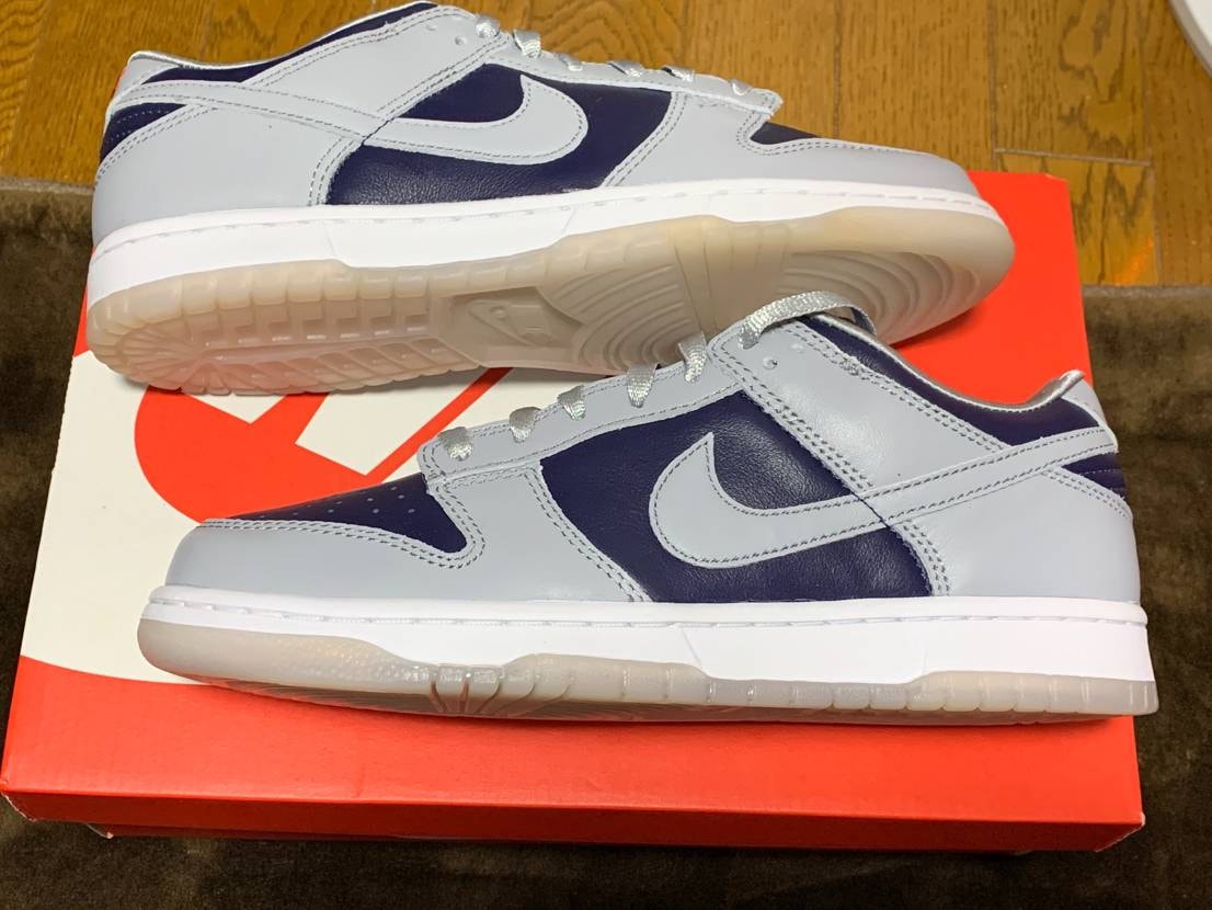 NIKE Women's DUNK LOW "COLLEGE NAVY"