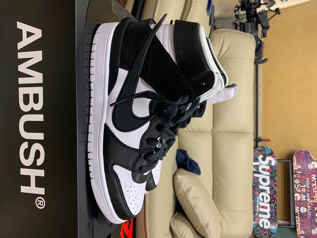 AMBUSH × Nike Dunk High "Black"