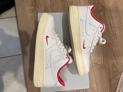 KITH × Nike Air Force 1 Low "White/Red"