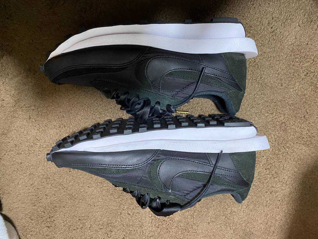sacai × Nike LDV Waffle "Triple Black"