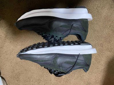 sacai × Nike LDV Waffle "Triple Black"
