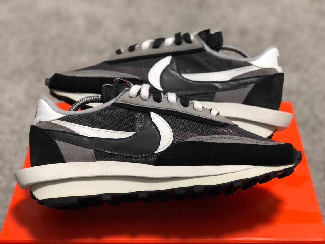 sacai × Nike LD Waffle "Black"