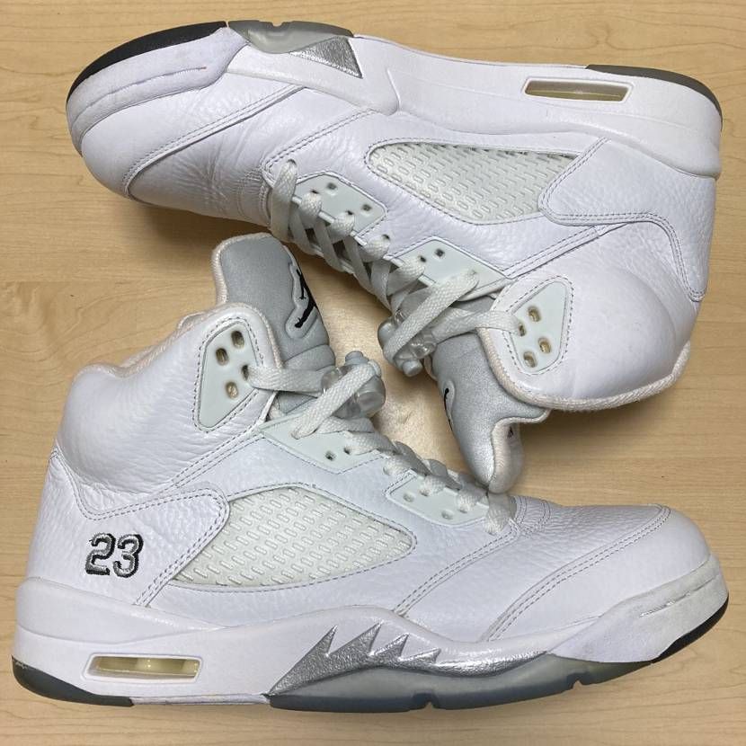 Nike Air Jordan 5 Retro "Metallic White" (2015)