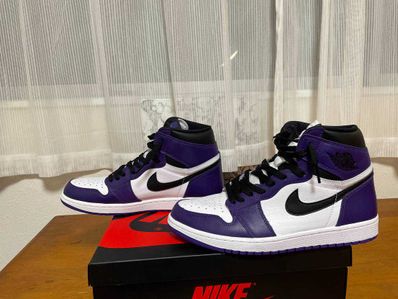 Nike Air Jordan 1 Retro High OG "Court Purple White/Black" (2020)