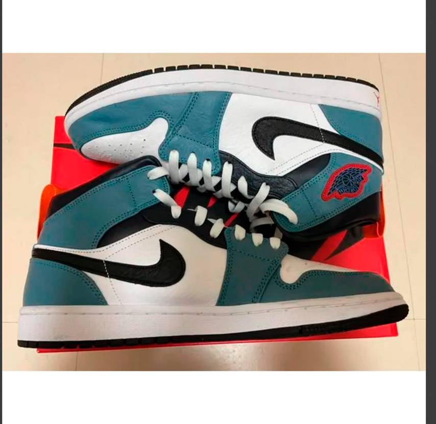 FACETASM × Nike Air Jordan 1 Mid "White/Navy"