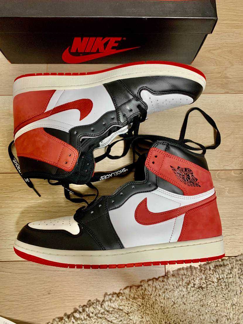NIKE AIR JORDAN 1 RETRO HIGH "TRACK RED"