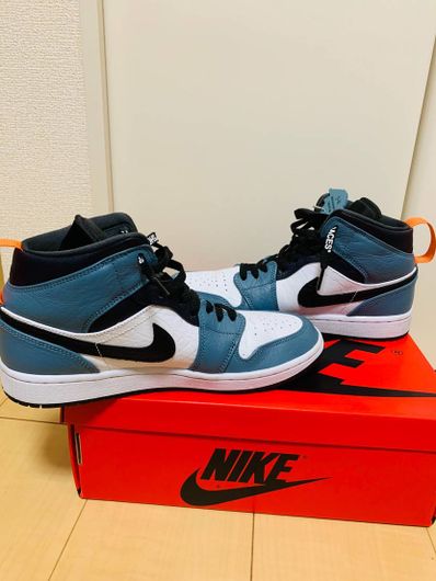 FACETASM × Nike Air Jordan 1 Mid "White/Navy"