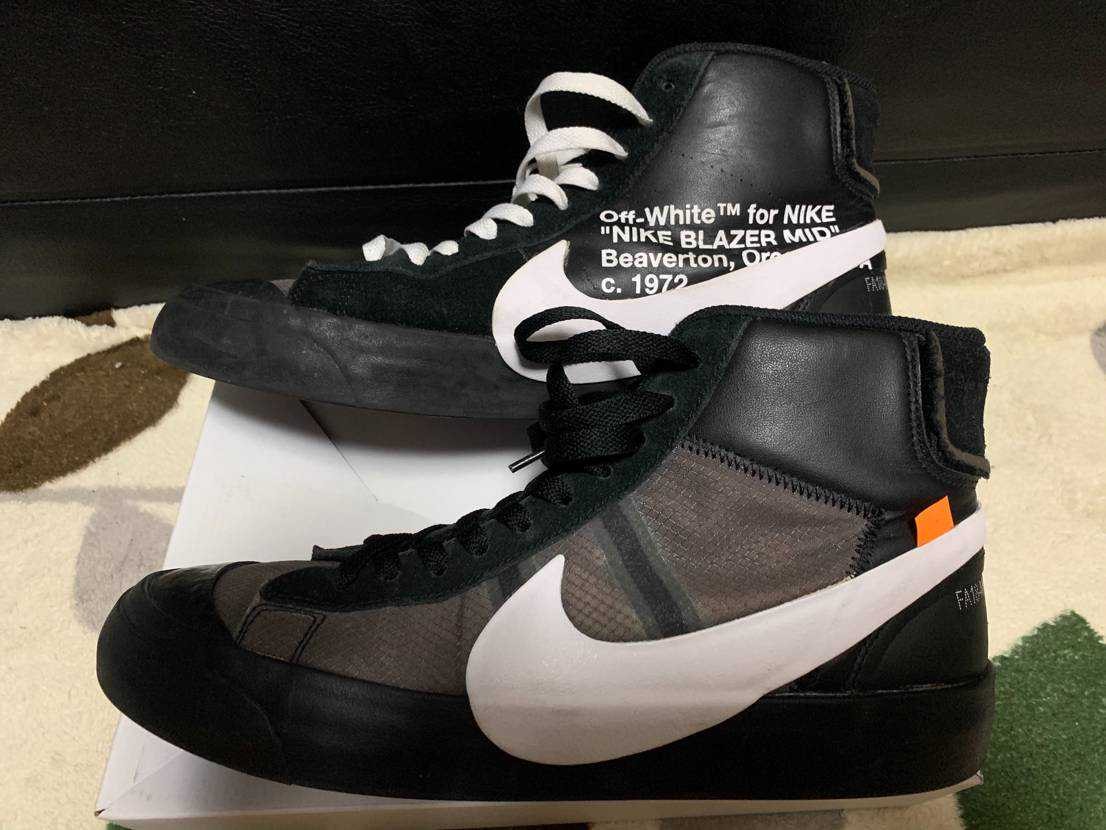 Off-White × Nike Blazer Studio Mid "Grim Reaper"