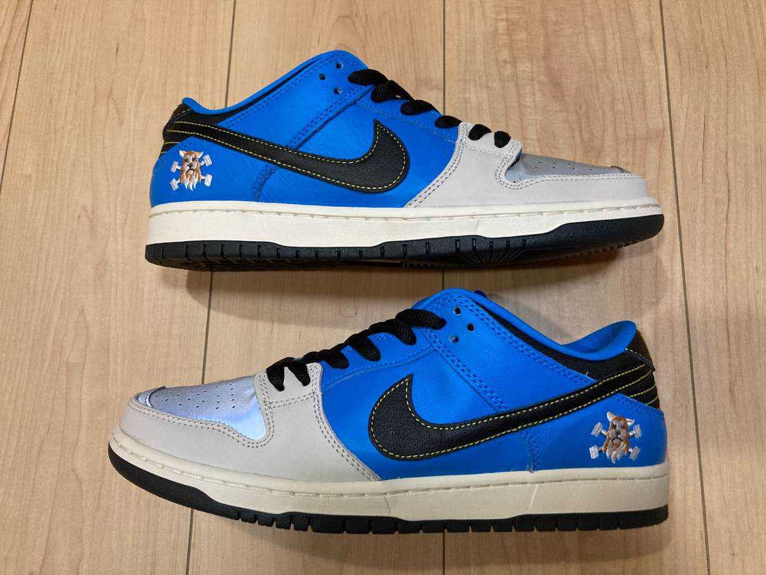 Instant Skateboards × Nike SB Dunk Low "Blue Hero"