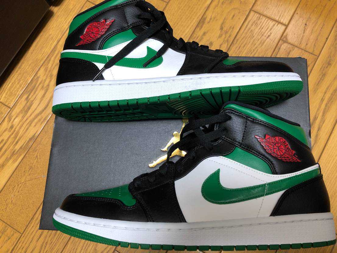 NIKE AIR JORDAN 1 MID "PINE GREEN"