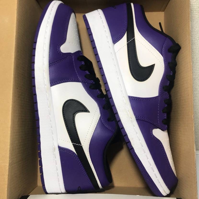 NIKE AIR JORDAN 1 LOW "COURT PURPLE"