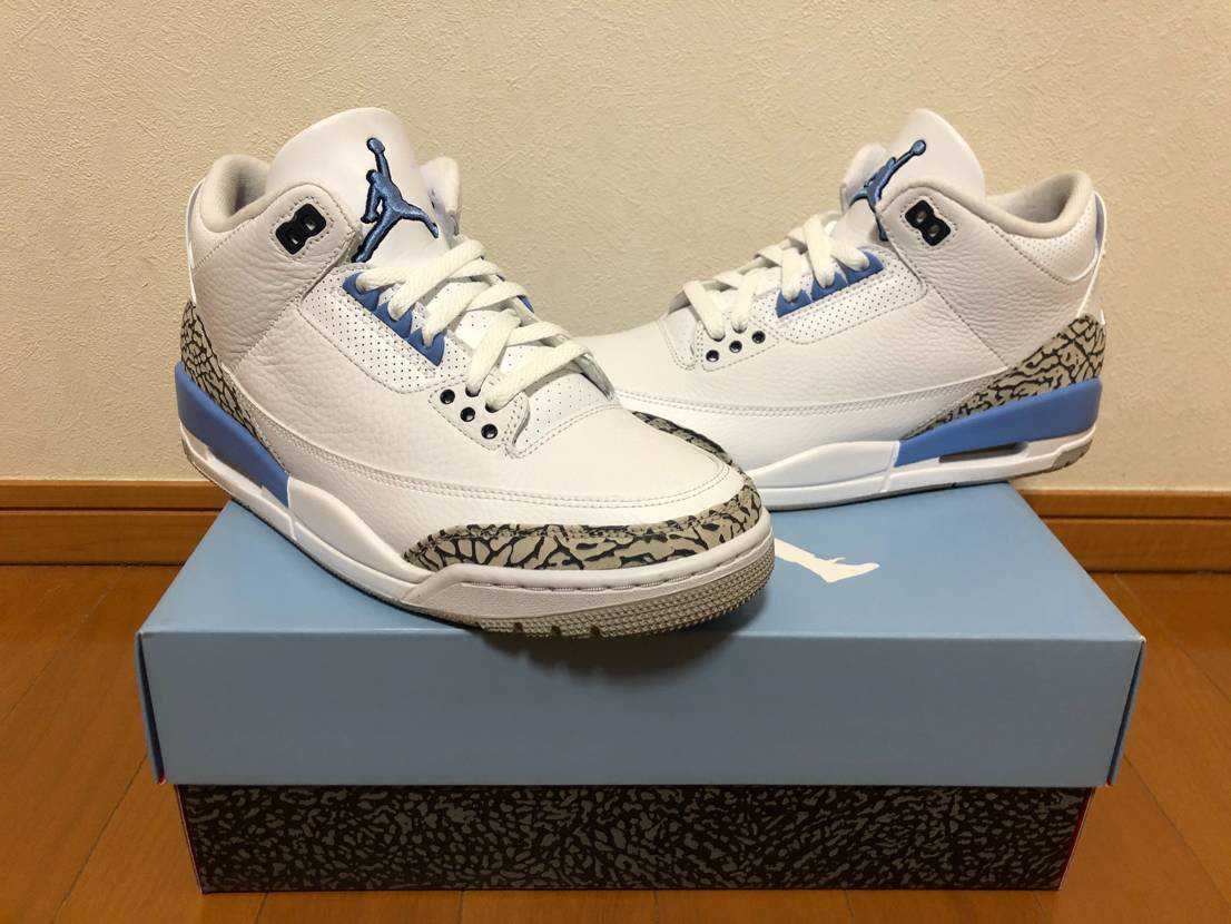Nike Air Jordan 3 Retro "UNC" (2020)